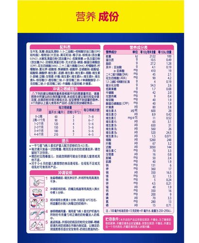 通用名:奶粉服用方式:其它产地:中国类别:婴幼儿配方乳粉商品条形码